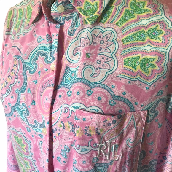 LAUREN RALF LAUREN SLEEP SHIRT - Picture 9 of 9